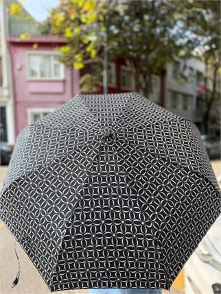 Tam Otomatik Çiçekli Şemsiye