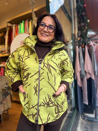 Fermuarlı Cepli Ceket