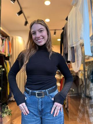 Oysho Balıkçı Yaka Eldivenli Body