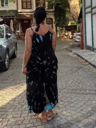 Siyah Batik Elbise