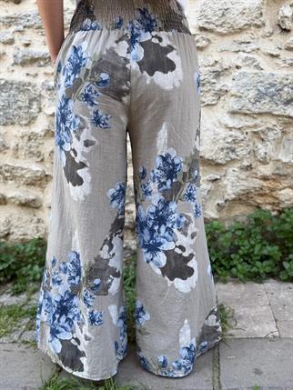 İthal Lilly Keten Pantolon