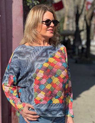 Örgü Desenli Merserize