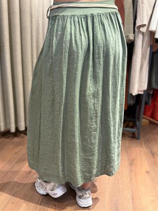 İthal Halat Kemerli Keten Etek