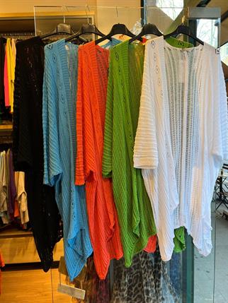 Ajurlu Oversize Merserize Hırka