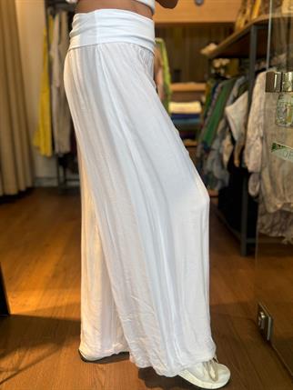 Bol Paça İpek Pantolon