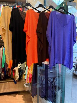 Kısa Kol Yanı Yırtmaçlı Merserize