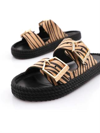 Bohonomad Zebra Sydney Kadın Terlik