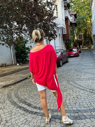 Asimetrik Salaş Bluz