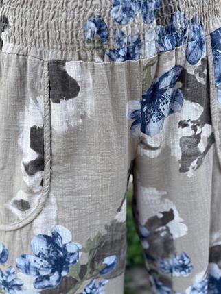 İthal Lilly Keten Pantolon