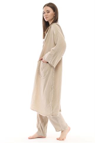 Taş Müslin Kaftan