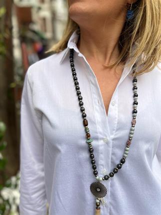 Beyaz Asimetrik Gömlek