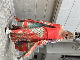 Mercan Batik Kaftan