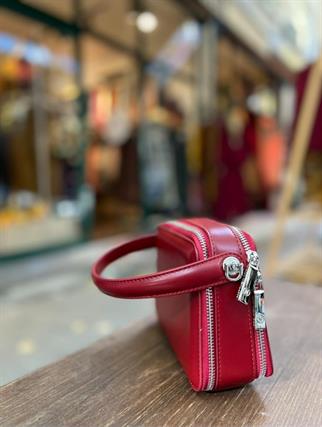 Bordo Küçük El Çantası
