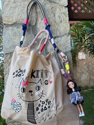 Hello Kitty Vegan Tasarım Çanta