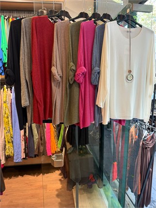 İthal Oversize Kolyeli Triko