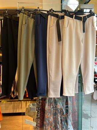 İthal Havuç Model Modal Pantolon 
