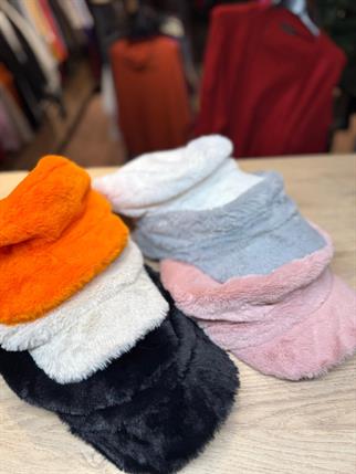 Peluş Kasket Şapka