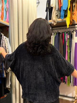 İthal V Yaka Oversize Angora