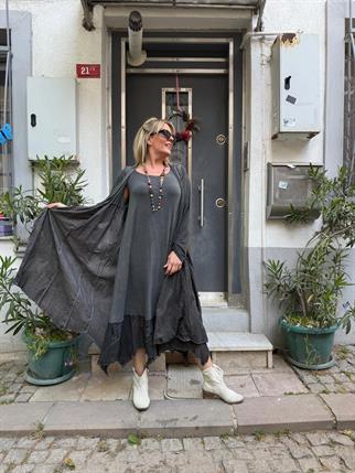 Kapüşonlu Kap Ceket