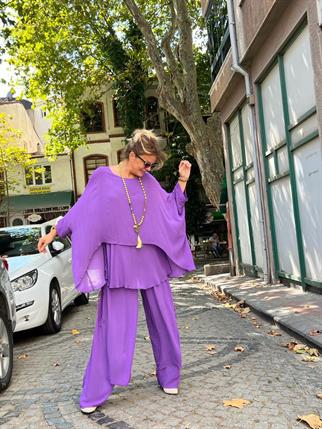 Çift Kat Tunik Bluz