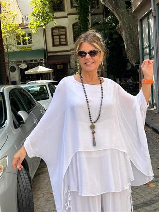 Çift Kat Tunik Bluz