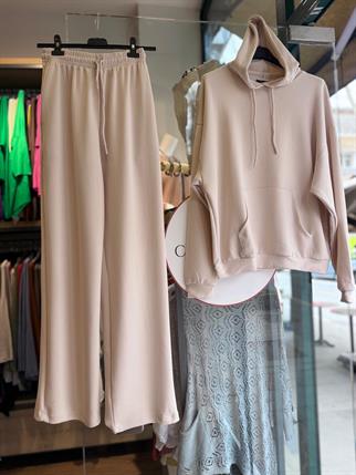 Bej Modal Eşofman Takımı