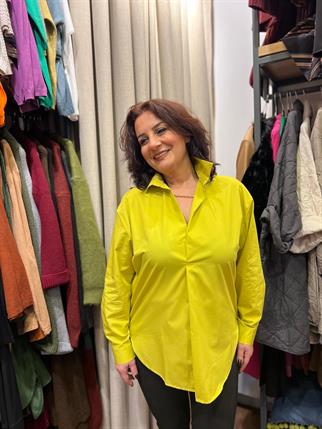 Önden Pileli Gömlek