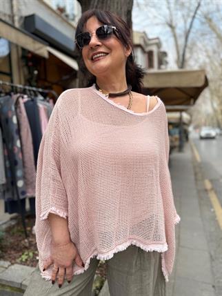 İthal File Bluz Askılı Atlet Takım