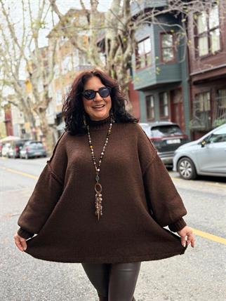 Yumoş Ters Dikişli Kazak