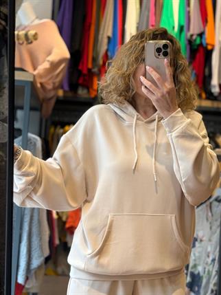 Bej Modal Eşofman Takımı