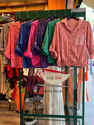 Fisto Cebi Payetli İthal Ceket