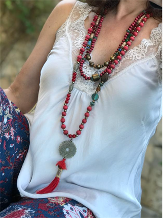 İpek Dantelli Askılı Bluz