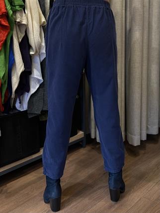 İthal Havuç Paça Kadife Pantolon