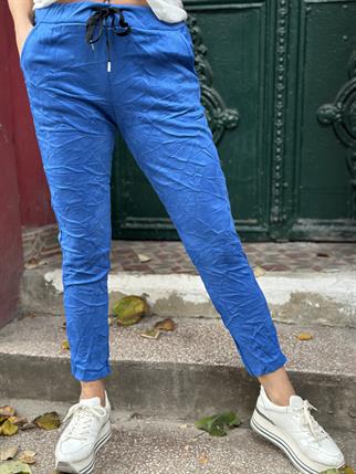 İthal Likralı Nubuk Pantolon