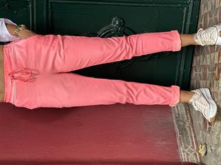 İthal Neon Yıkamalı Likralı Pantolon