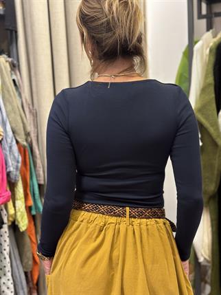 Kare Yaka Uzun Kol Body