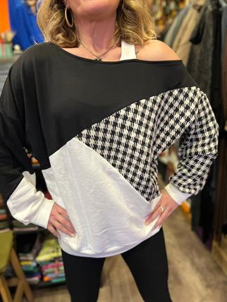 Kazayağı Desen Sweatshirt