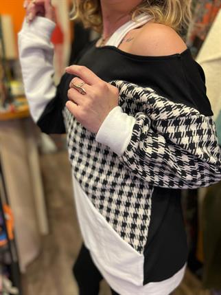 Kazayağı Desen Sweatshirt