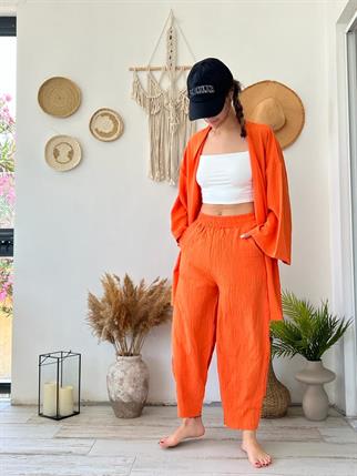 Kimono Pantolon Takım