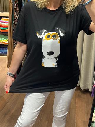 Köpek Baskılı Tshirt