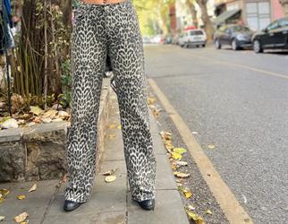 Leopar Kot Pantolon