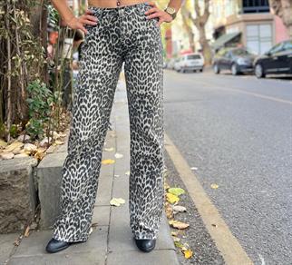 Leopar Kot Pantolon