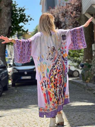 Lila Kaplan Desen Kimono