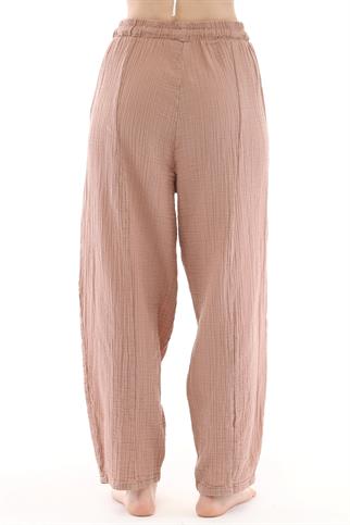 Pudra Müslin Pantolon