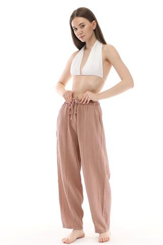 Pudra Müslin Pantolon