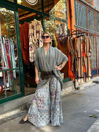 Salaş Sonsuz Kap Bluz