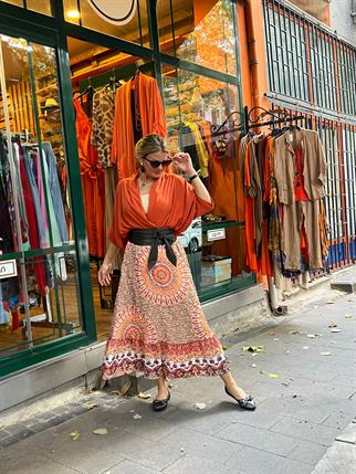 Salaş Sonsuz Kap Bluz