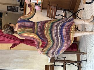 Şifon Pileli Elbise