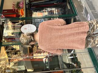 V Yaka İthal Angora Triko