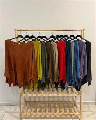 Yıkamalı Dilimli Triko